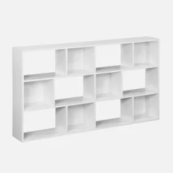 Bücherregal 3 Regale 12 Fächer