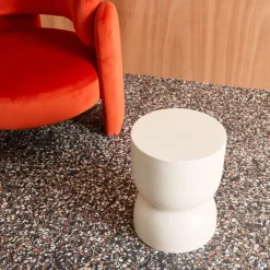 Beistelltisch, Couchtisch, Nachttisch aus Metall Ø32 x H42cm