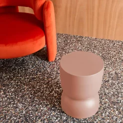 Beistelltisch, Couchtisch, Nachttisch aus Metall Ø32 x H42cm