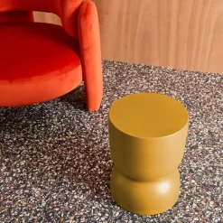 Beistelltisch, Couchtisch, Nachttisch aus Metall Ø32 x H42cm