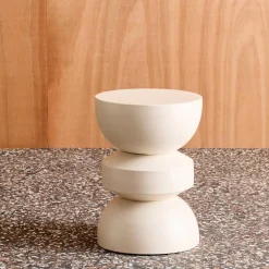 Beistelltisch, Couchtisch, Nachttisch Metall Ø32 x H 43,5cm