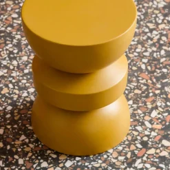 Beistelltisch, Couchtisch, Nachttisch Metall Ø32 x H 43,5cm
