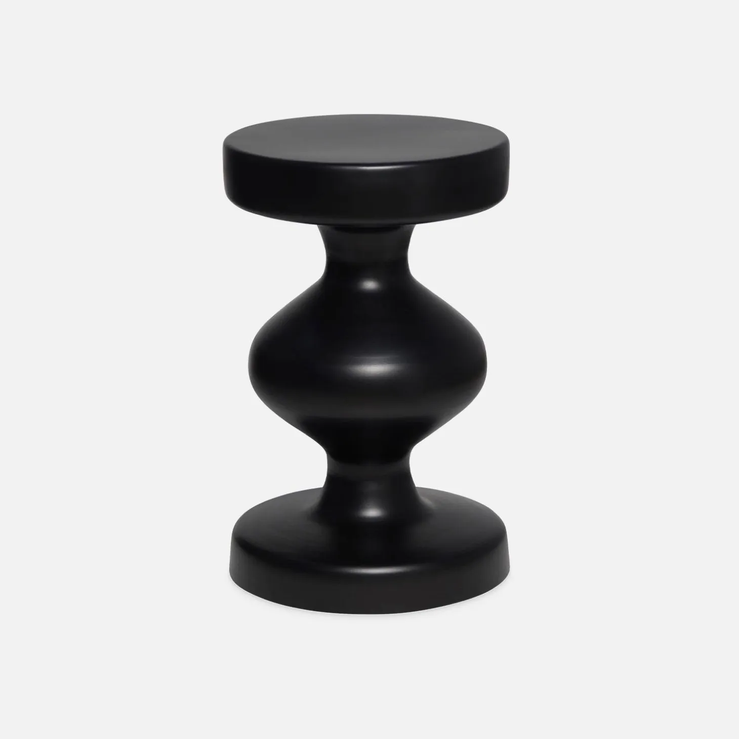 Beistelltisch, Sofaende, Nachttisch aus Metall, Ø 29,5 x H 48,5 cm