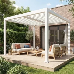 Bioklimatische Pergola mit Lamellendach Palace 3x3m