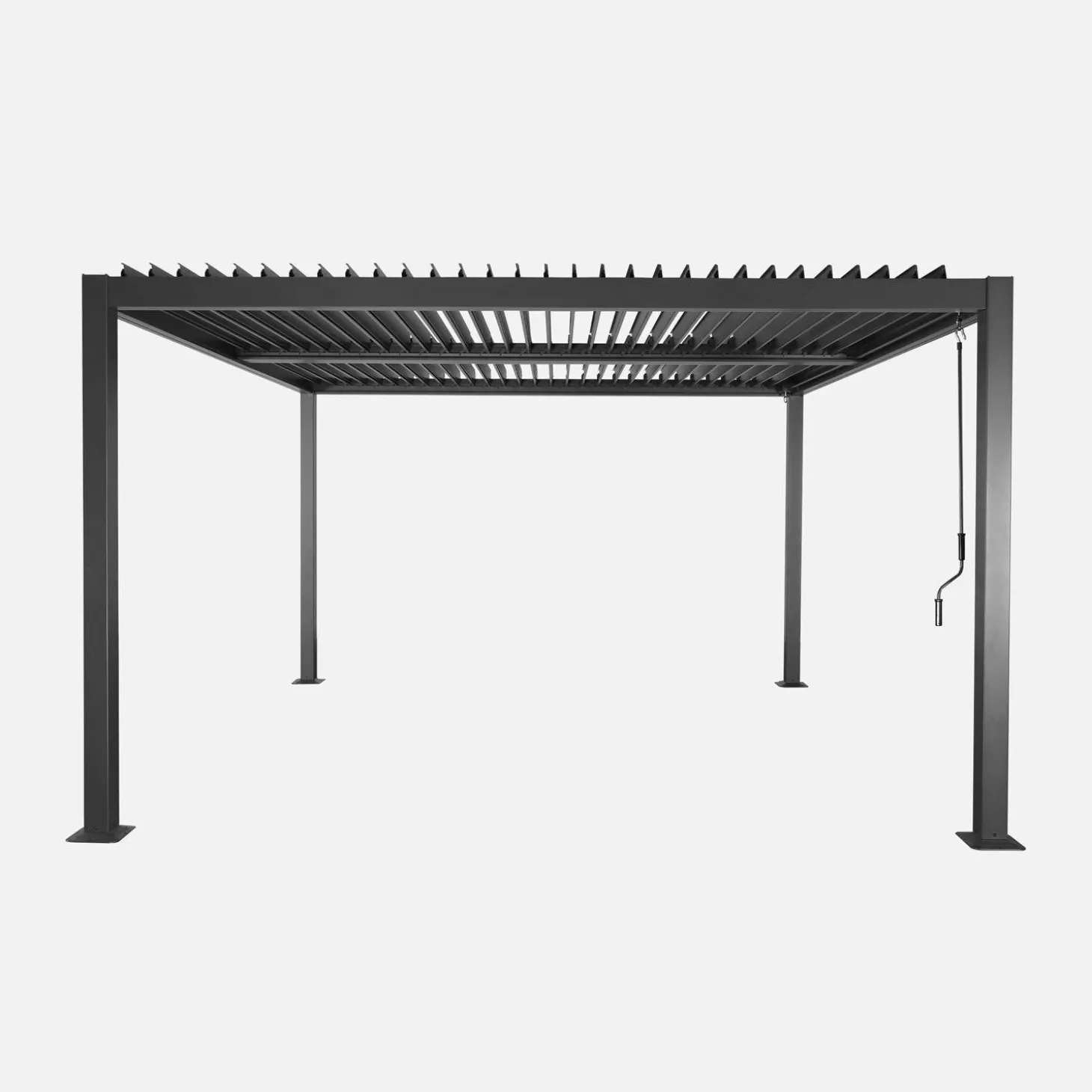 Bioklimatische Pergola mit Lamellendach Palace 3,6x3,6m