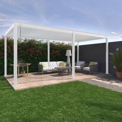 Bioklimatische Pergola mit Lamellendach Triomphe 3x6m