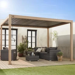 Bioklimatische Pergola mit Lamellendach Triomphe 3x4m