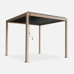 Bioklimatische Pergola mit Lamellendach Triomphe 3x3m V2