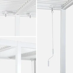 Bioklimatische Pergola Palace mit Lamellendach 3x6m