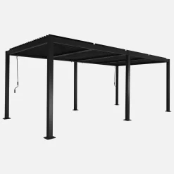 Bioklimatische Pergola Palace mit Lamellendach 3x6m