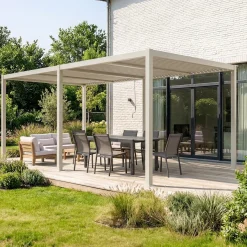 Bioklimatische Pergola Palace mit Lamellendach 3x6m