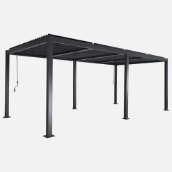 Bioklimatische Pergola Palace mit Lamellendach 3x6m