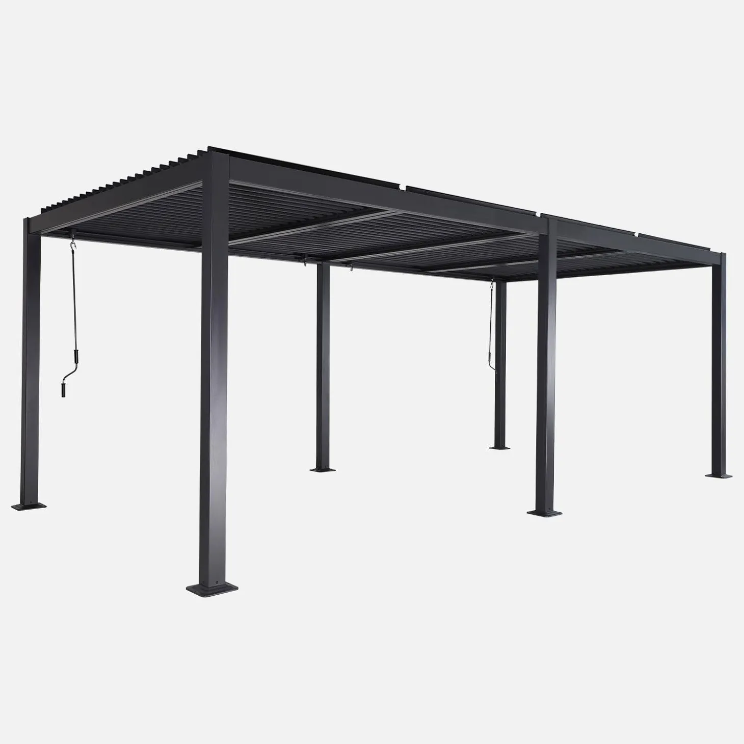 Bioklimatische Pergola Palace mit Lamellendach 3x6m