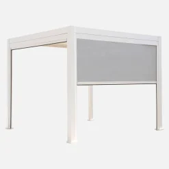 Bioklimatische Pergola Triomphe 3x3m V2 mit 2 Markisen 3 m