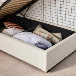 Boxbett mit Lattenrost und Kopfteil, 90 x 190cm