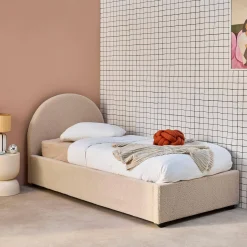 Boxbett mit Lattenrost und Kopfteil, 90 x 190cm
