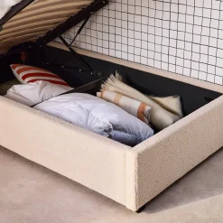 Boxbett mit Lattenrost und Kopfteil, 90 x 190cm