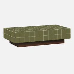 Couchtisch mit Zementfliesenoptik