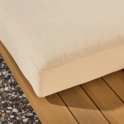 Eck-Gartenmöbelset aus Akazienholz für 5 Personen