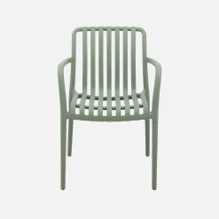 4er Set Gartensessel aus Kunststoff