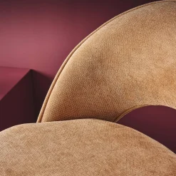 2er-Set höhenverstellbare Barhocker mit schwarzem Gestell und Stoffbezug