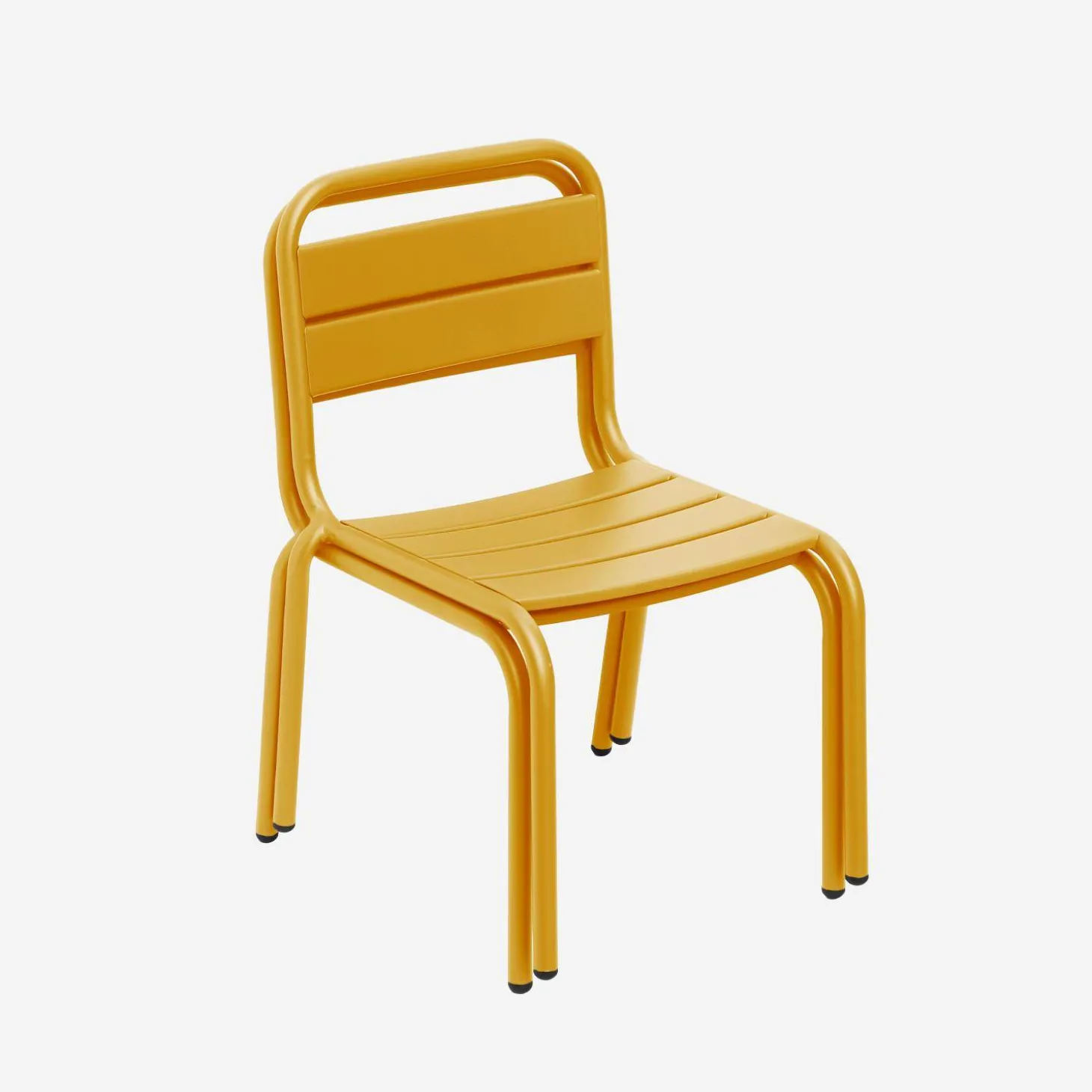 2er-Set Kinderstühle aus Metall