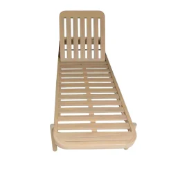 2er-Set Liegestühle aus Akazienholz, verstellbar