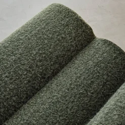 2er-Set modulare Lounge-Sessel mit Bezug im Alpaka-Look