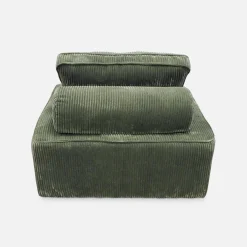 3er-Set Sessel für modulares Sofa Cordbezug