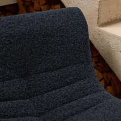 3er-Set Sessel mit Bezug im Alpaka-Look
