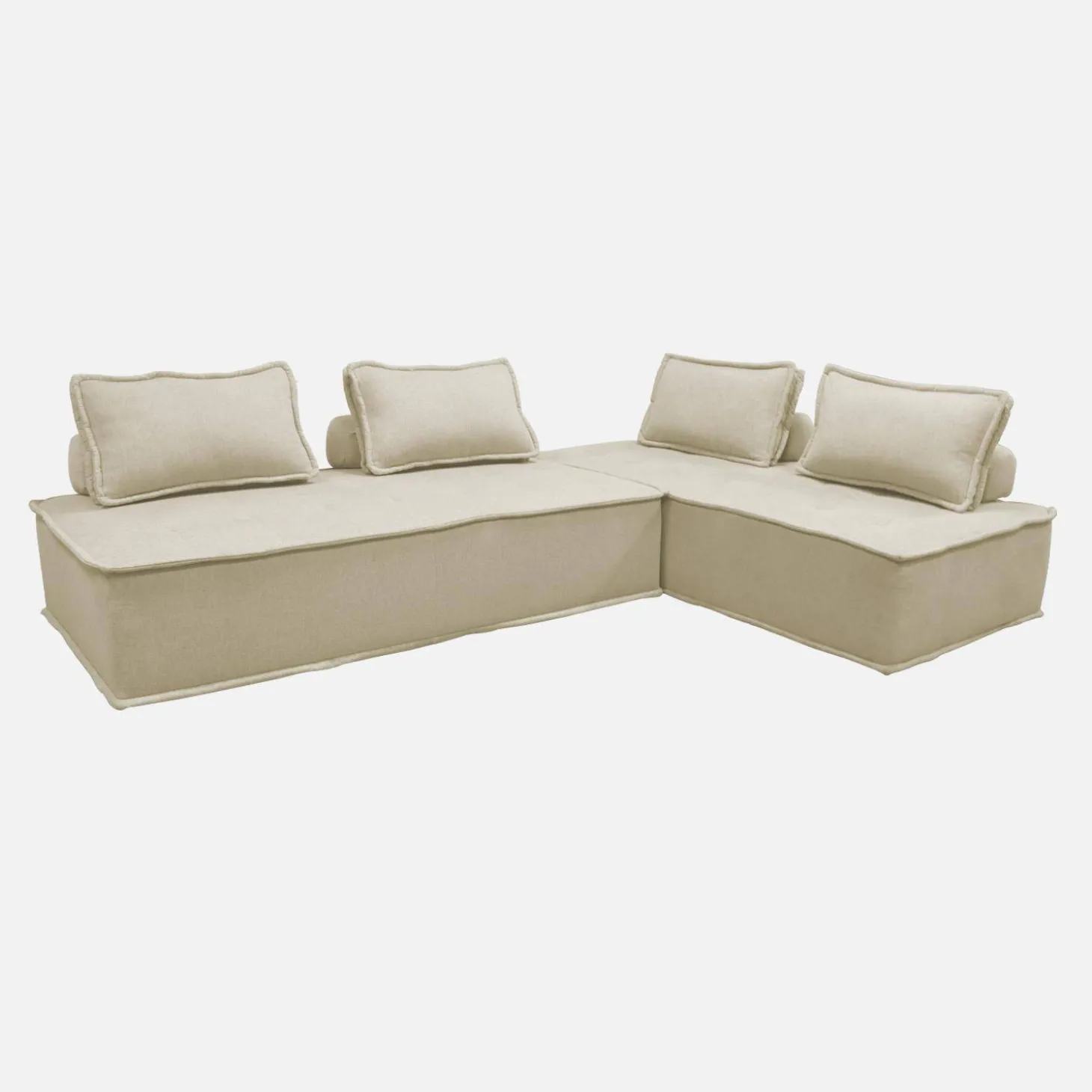 2er-Set 2-Sitzer Sessel für ein modulares Sofa
