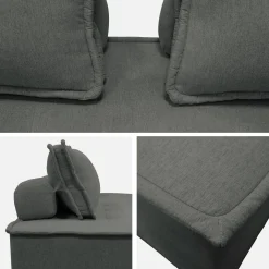 2er-Set 2-Sitzer Sessel für ein modulares Sofa