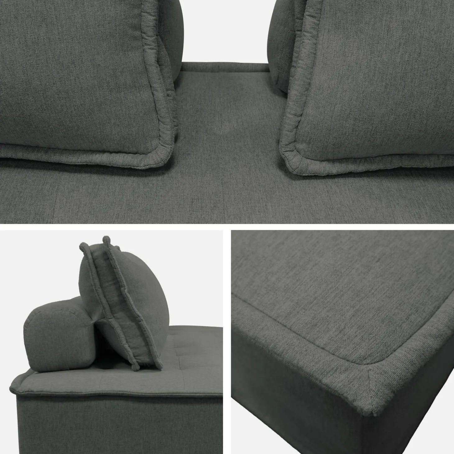 2er-Set 2-Sitzer Sessel für ein modulares Sofa