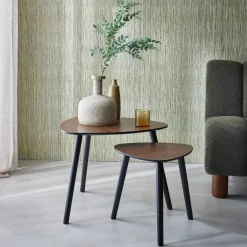 2er Set skandinavische Satztische aus MDF