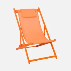 2er-Set Sonnenliegen aus Aluminium, mehrfach verstellbar