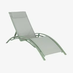 2er-Set Sonnenliegen aus Aluminium mehrfach verstellbar