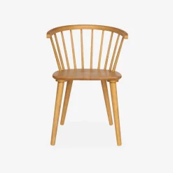 2er-Set Sprossenstühle aus Holz und Sperrholz
