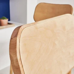 2er Set Stühle aus Hevea-Holz