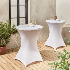 2er Set Tischabdeckungen für Stehtische Ø80cm – GALA