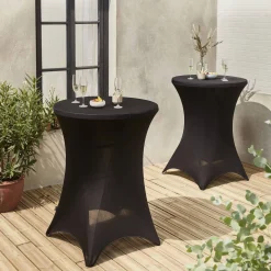 2er Set Tischabdeckungen für Stehtische Ø80cm – GALA