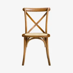 2er-Set Vintage Bistrostuhl aus Holz
