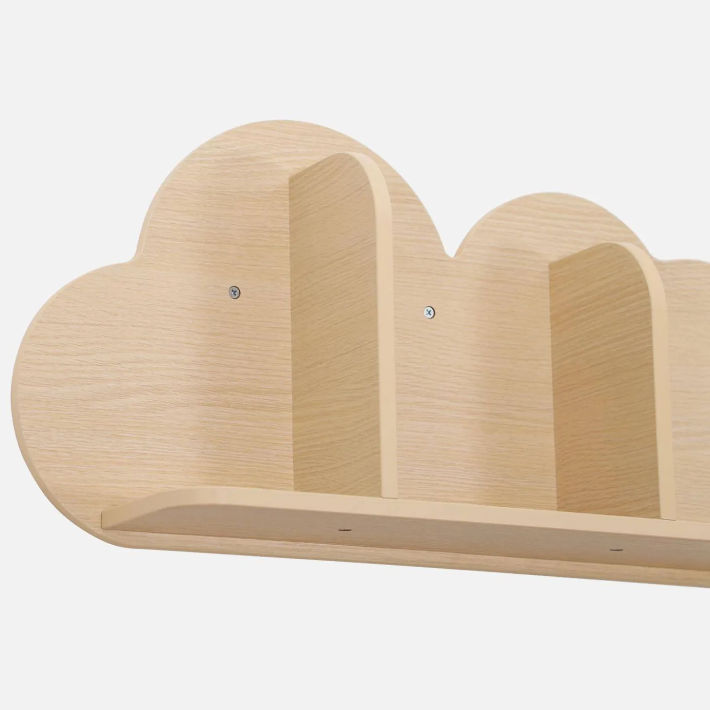 3er-Set Wandregale Wolke für Kinderzimmer