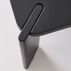 Exotischer quadratischer Couchtisch aus Massivholz