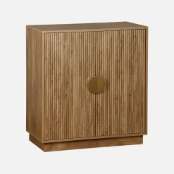 Exotisches Sideboard 2 Türen 80cm
