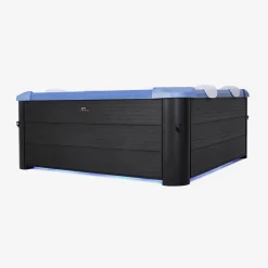 Fester Whirlpool 6 Plätze Hydromassage, 4 Kissen 160cm