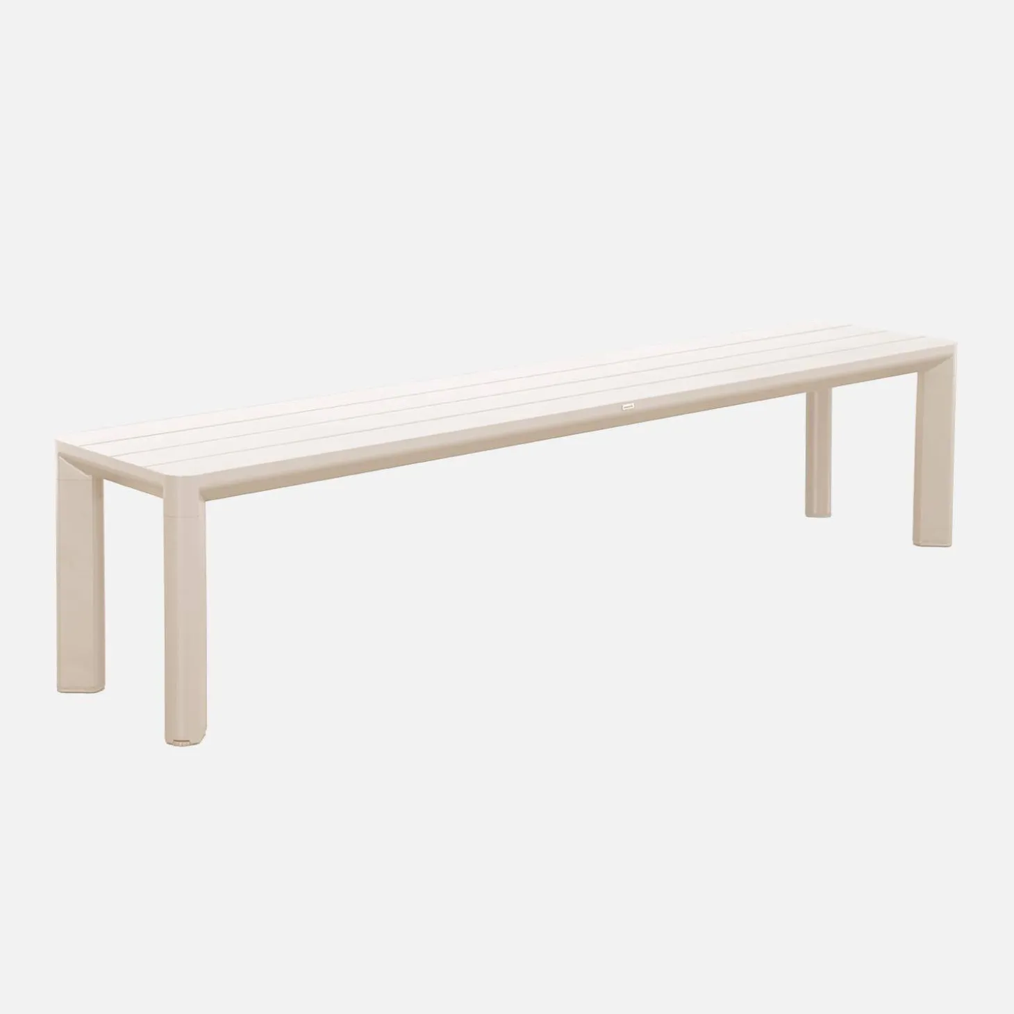Gartenbank Aluminium, 4 Plätze