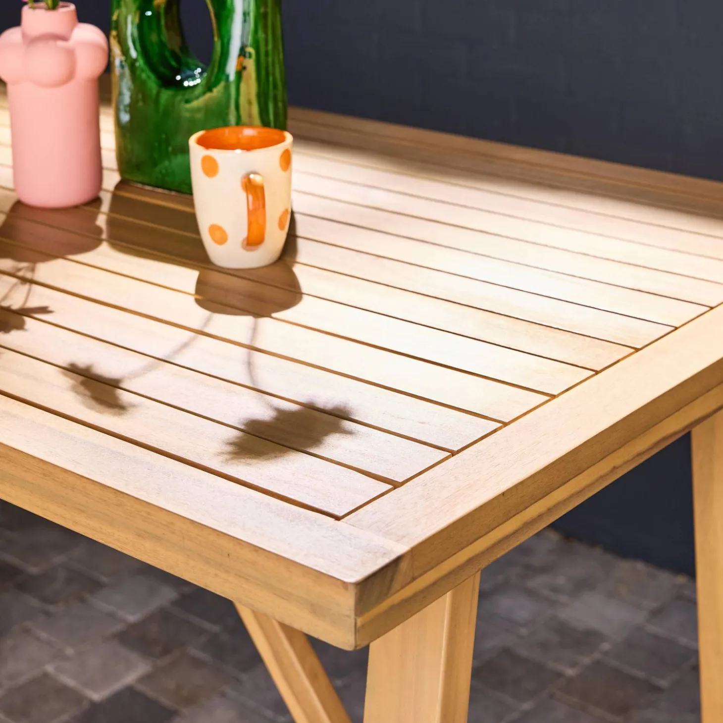 Garten-Bartisch aus Akazienholz für 4 Personen