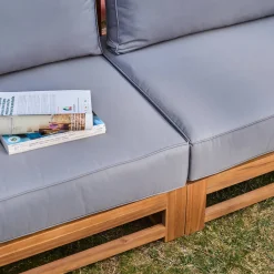 Gartengarnitur aus Holz 5 Sitze - Mendoza