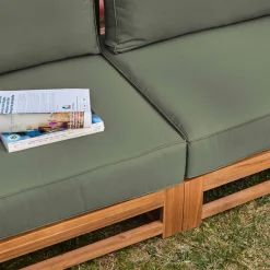 Gartengarnitur aus Holz 5 Sitze - Mendoza