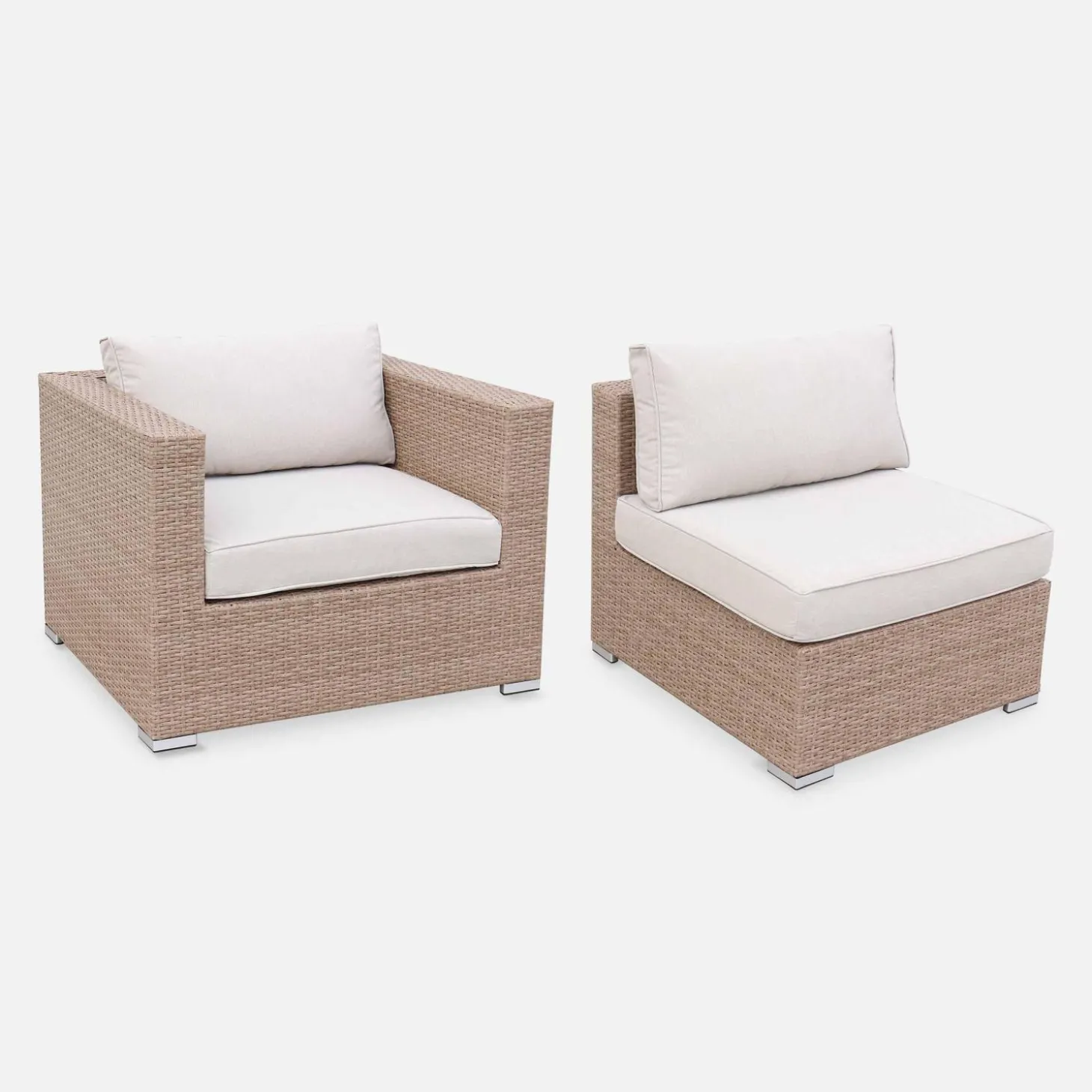 Gartengarnitur aus Polyrattan 8-10 Personen